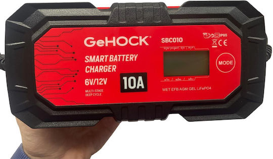 GeHock Car Battery Charger & Maintainer 12V 10A 160W