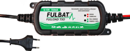 Fulbat Φορτιστής Μπαταρίας Αυτοκινήτου 6/12V Fulload 750 Druppellader