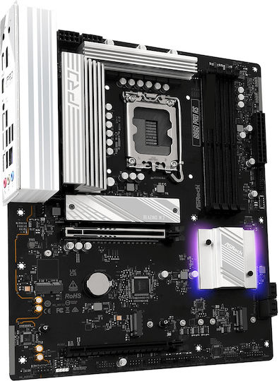ASRock B860 Pro RS Motherboard ATX with Intel 1851 Socket