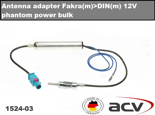 Car Antenna Adapter with Amplifier for Audi / Citroen / Opel / Peugeot / Seat / Skoda / Toyota / VW
