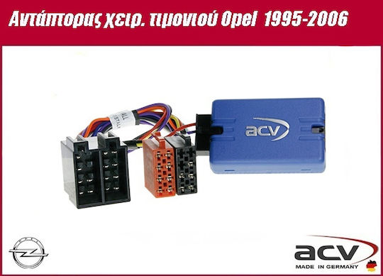 ACV Αντάπτορας Χειριστηρίων Τιμονιού Αυτοκινήτου για Opel