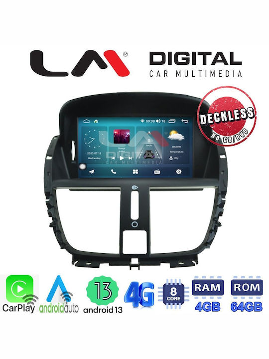 LM Digital Car Audio System for Peugeot 207 (Bluetooth/USB/WiFi/GPS)