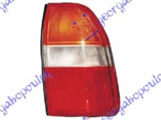 Факла задна мигаща жълта мигаща факла Mitsubishi P U L200 99-01 Mr109128 дясна 1 бр