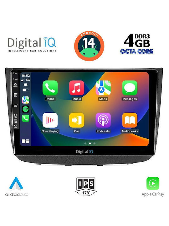 Digital IQ Car Audio System for Mercedes-Benz Vito / Viano 2003-2007 (Bluetooth/USB/WiFi/GPS/Apple-Carplay/Android-Auto) with Touch Screen 10"