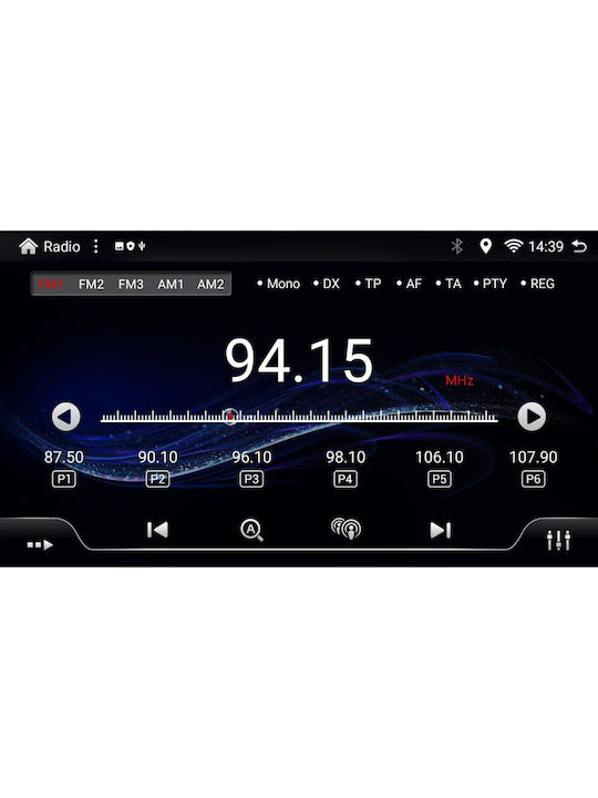 Digital IQ Sistem Audio Auto pentru Kia Picanto 2021 (Bluetooth/USB/WiFi/GPS/Apple-Carplay/Android-Auto) cu Ecran Tactil 9"