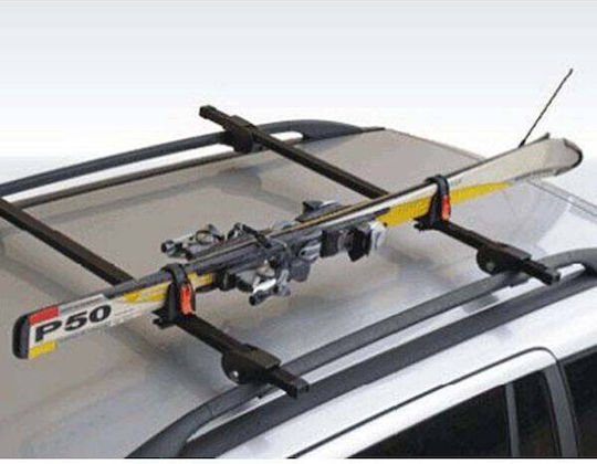 Menabo Ski Rack Car Ski Mounts Suitable for 1 Ski Pair