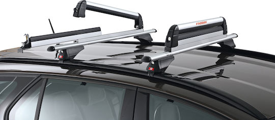 Fabbri Aluski & Board 5 Dachträger für Autos Geeignet für 5 Skipaare oder 2 Snowboards