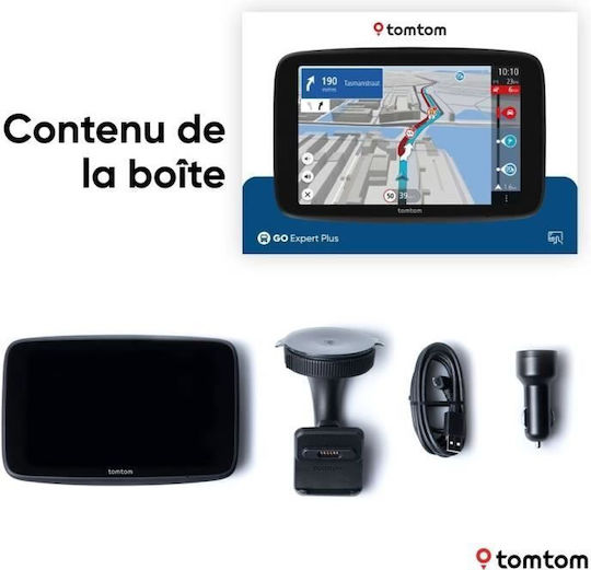 TomTom 6" Display GPS Device Go Expert Plus with Wi-Fi / Bluetooth / USB and Card Slot