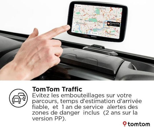 TomTom 7" Display GPS Device Go Camper Max with Bluetooth / Wi-Fi / USB and Card Slot