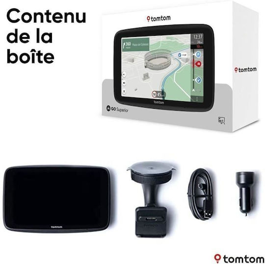 TomTom 6" Display GPS Device GO Superior with and Card Slot