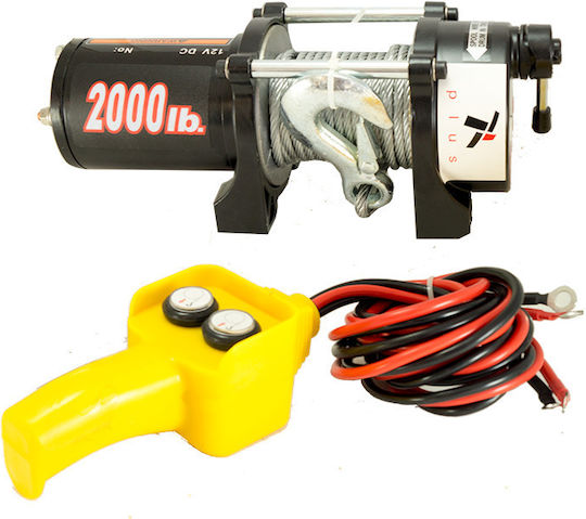 Plus DW 2000 Electric 4x4 Car Winch 12V with Towing Capacity 909kg