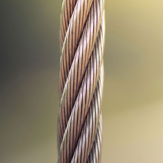 Showood Cablu de sârmă Oțel inoxidabil 5mm 42334