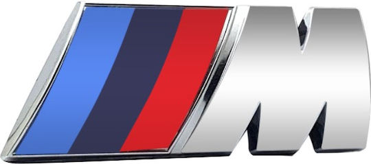 Лого на Багажник Автомобил за БМВ Хромиран емблем за задната част на BMW M 90x30мм