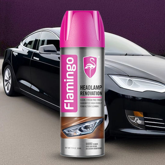 Flamingo Spray Cleaning and Protection of Car Headlights 220ml