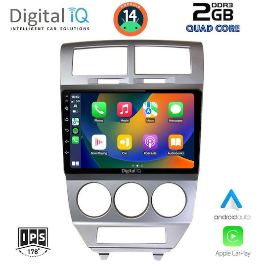 Digital IQ Автомобилна Аудио Система (Блутут/USB/WiFi/GPS/Apple-Carplay/Android-Auto) с Тъчскрийн 10"