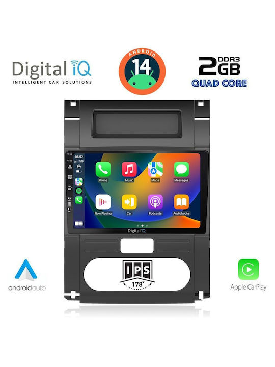 Digital IQ Car Audio System for Nissan X-Trail 2007-2013 (Bluetooth/USB/WiFi/GPS/Apple-Carplay/Android-Auto) with Touch Screen 10"