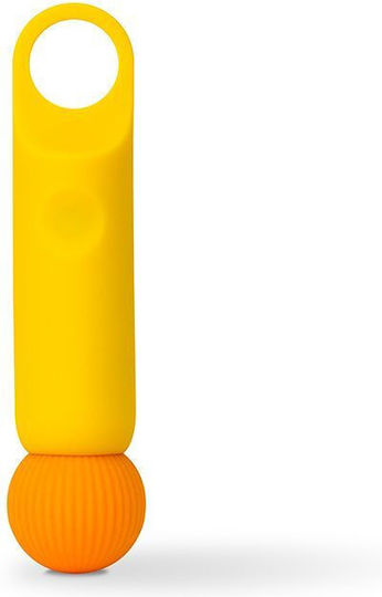 Ammicco Magic Wand Mini Δονητής Μασάζ 13cm Κίτρινος