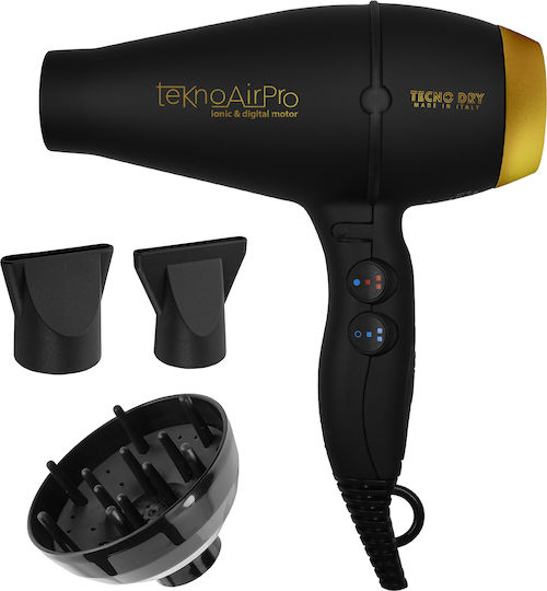 Tecno Dry Ionic Πιστολάκι Μαλλιών 2650W