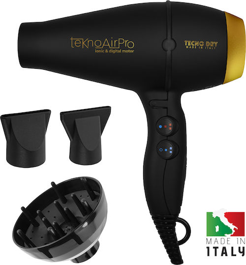 Tecno Dry Ionic Πιστολάκι Μαλλιών 2650W