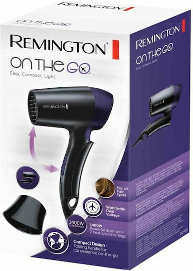 Remington Travel Hair Dryer 1400W D2400S