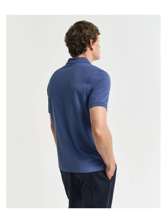 Polo Short Sleeve Blouse Dusty Navy