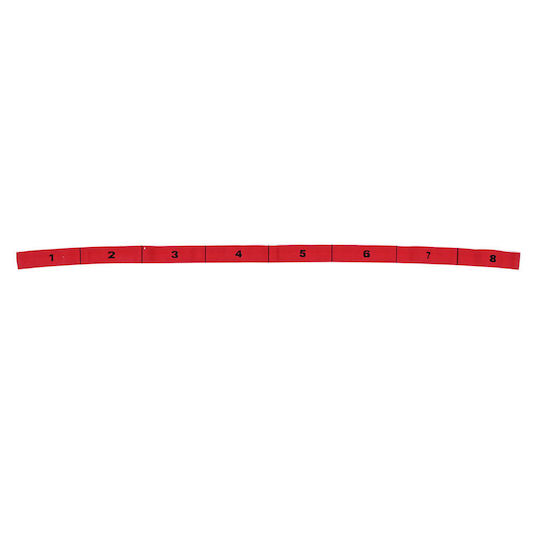 X-FIT Band Bandă de rezistență pentru exerciții Bucla Roșu 1.2m