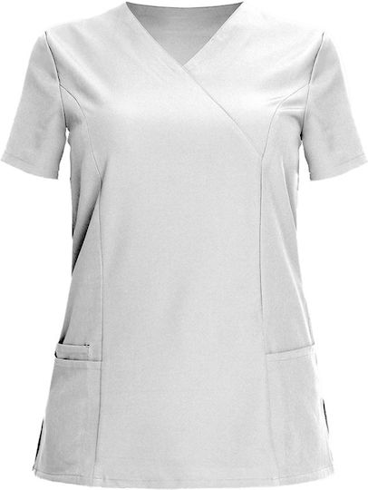 Be Unique Nobby Lady Tunic Medizinische Bluse Weiß