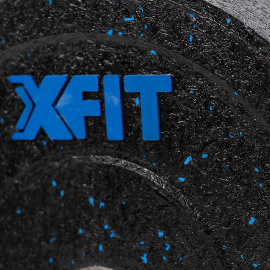 X-FIT 38216 Δίσκος Ολυμπιακού Τύπου Λαστιχένιος 1 x 20kg Φ50mm