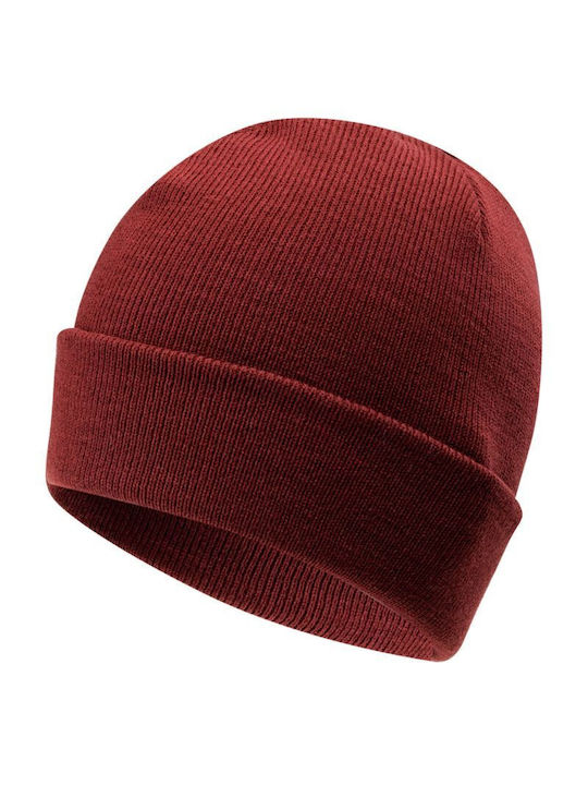 Hi-Tec Mjosa Ribbed Beanie Cap Red