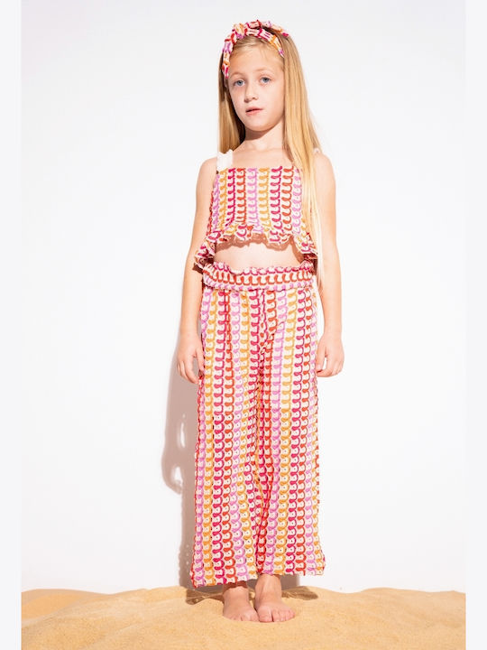 Set pentru copii cu pantaloni Vară 2buc Multicolour
