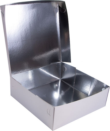 White Aluminum Disposable Food Container 10 Kg No 40