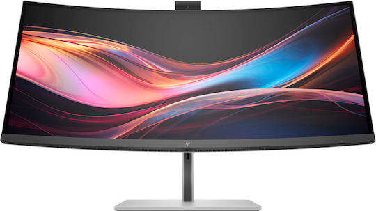 734pm Series 7 Pro Ултраширок IPS Curved Монитор 34" QHD 3440x1440 с Време на реакция 5ms GTG Сребрист