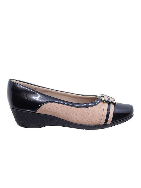 Piccadilly Anatomic Patent Leather Ballerinas Pink