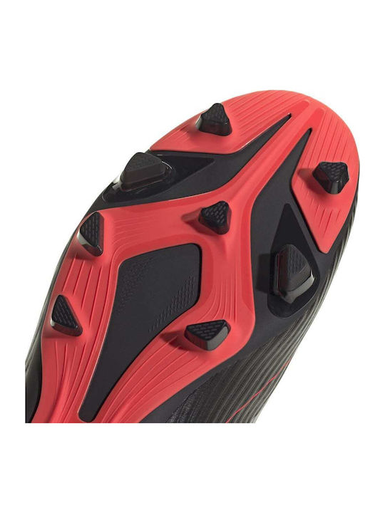 adidas F50 Club Fußballschuhe mit Stollen Schwarz