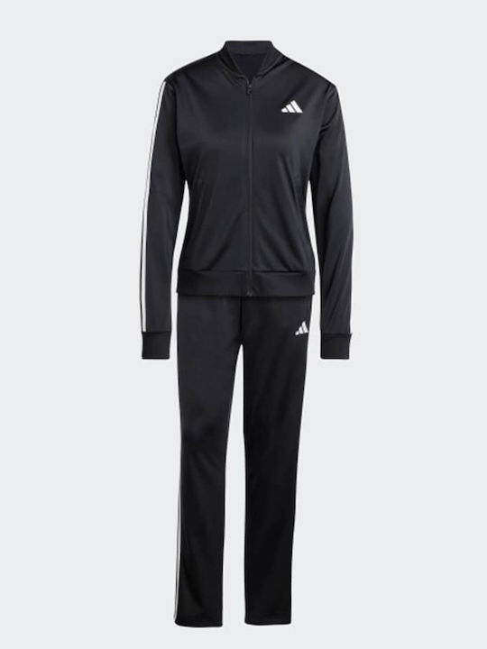 Essentials 3-Stripes Jogginganzug Black