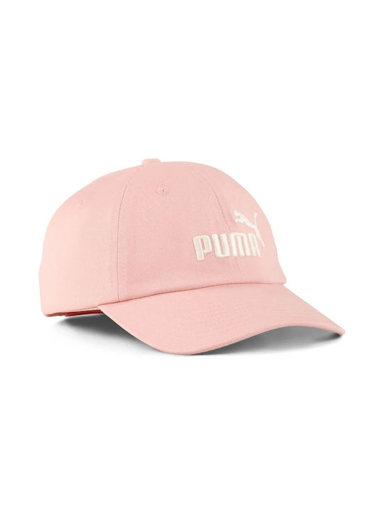 Puma Ess No1 Logo Bb Cap Jr 026115-04 Pink Fruit