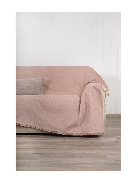 Naf Naf Highline Ριχτάρι Διθέσιου Καναπέ Chenille 180x250εκ. Powder