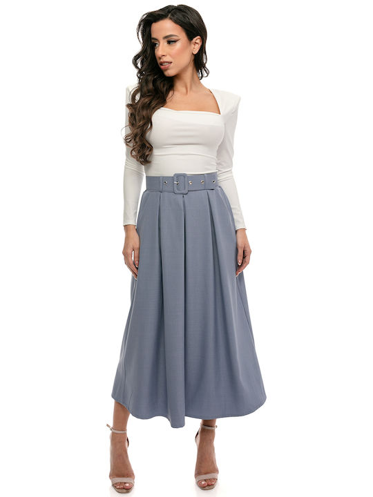 RichgirlBoudoir Skirt in Blue Color