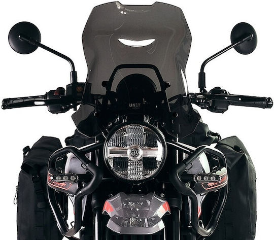 XL Tinted Windshield GPS Mount Royal Enfield Himalayan 450 Unit Garage