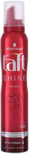 Taft Shine Αφρός Μαλλιών 200ml