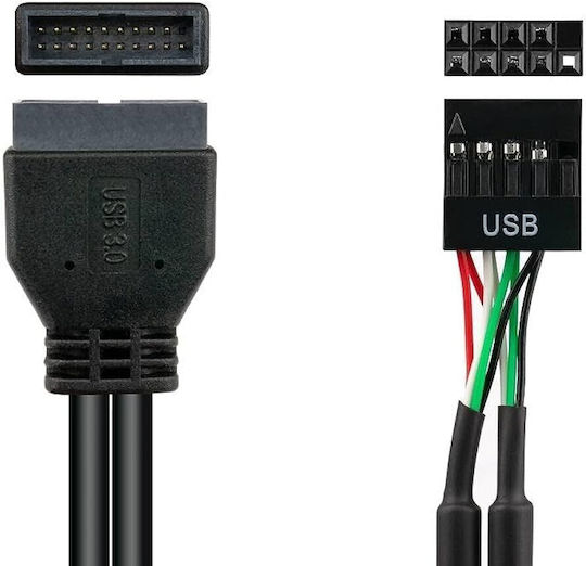 Καλώδιο Good Connections Pin-header Usb3.0st-usb2.0bu 0,15m