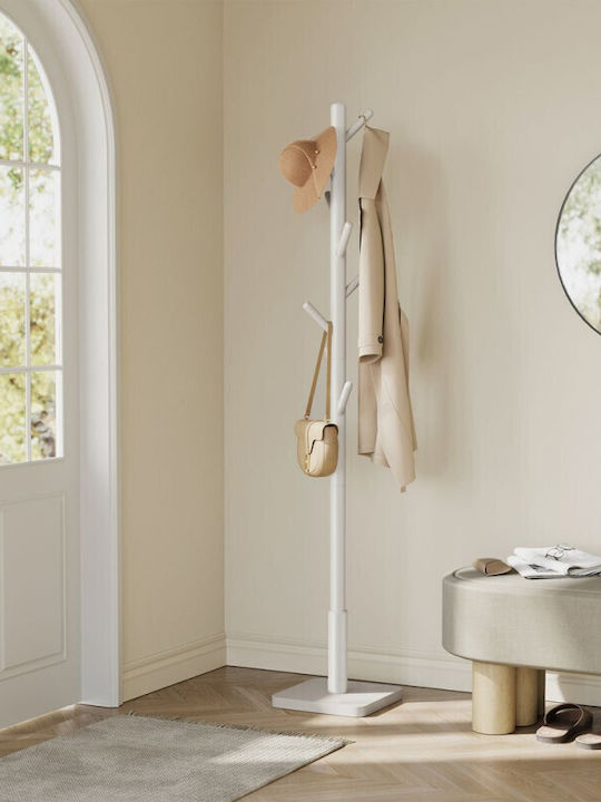 Vasagle Freistehender Kleiderständer Hölzernes Beige 175cm