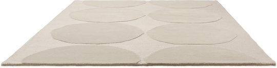 Marimekko Kivet 132501 Lucrat manual Covor Rectangular Alb natural