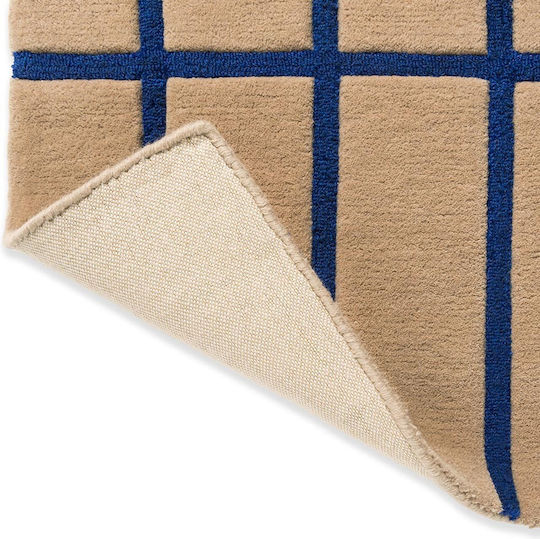 Marimekko Tiiliskivi 132908 Lucrat manual Covor Rectangular Bright Blue
