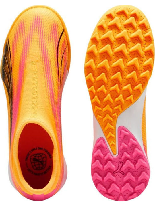 Ultra Match Ll Tt+Mid Jr TT Kids Soccer Cleats with Turf Orange