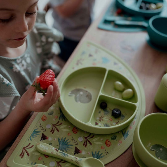 Sassi Junior Children's Silicone Food Bowl Cracky the Dinosaur