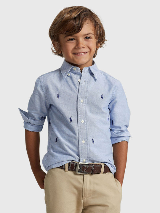 Ralph Lauren Kids Shirt Light Blue