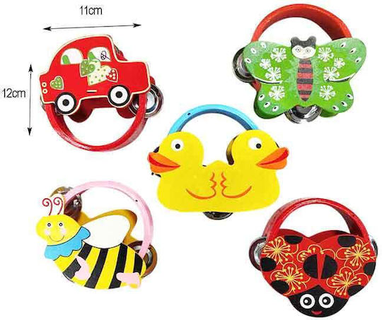 Wooden Percussion Child's (Various Designs/Assortments of Designs) 1pc