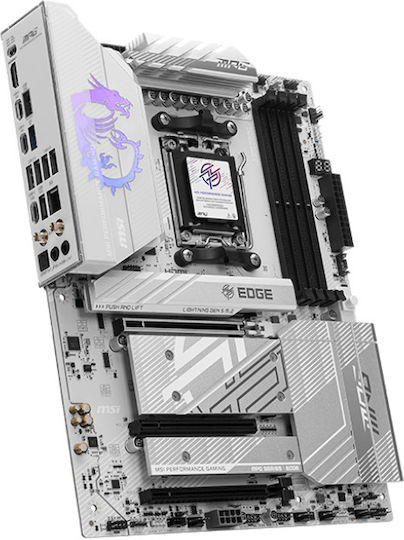 MSI MPG B850 EDGE TI WIFI Motherboard ATX με AMD AM5 Socket 7E62-001R