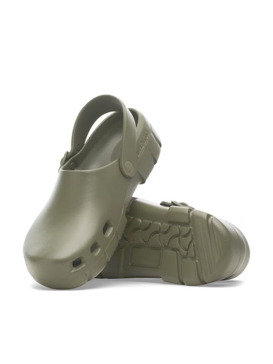 Birkenstock Birki Damen Anatomisch Clogs Grün